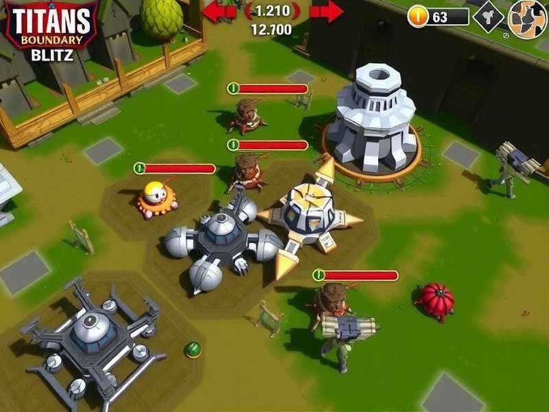 Titans Boundary Blitz Gameplay Screenshot